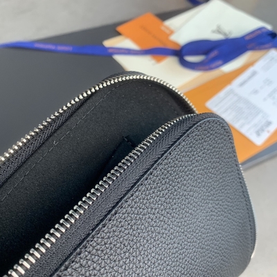 Tasarımcı Louis Vuitton Pochette Jour GM Cuir Taurillon Deri Siyah Siyah Çantalar