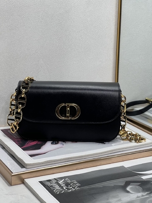 Bayanlar Dior Micro Montaigne 30 Çanta Beyaz Deri Özel