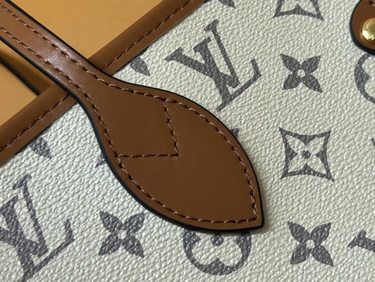 Bayan Louis Vuitton Preloved Markalı Çanta Neverfull Monogram Bej Çanta