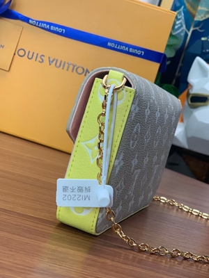 Beyaz Pochette Felicie LV Çanta Bahar In The City Monogram Empreinte