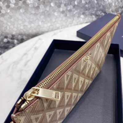 ODM Christian Dior Mini Tasarımcı Cüzdanlar A5 CD Kılıfı Çanta Elmas Hakiki Deri