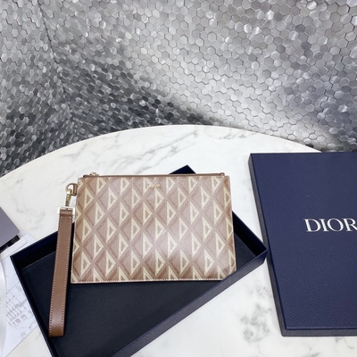 ODM Christian Dior Mini Tasarımcı Cüzdanlar A5 CD Kılıfı Çanta Elmas Hakiki Deri
