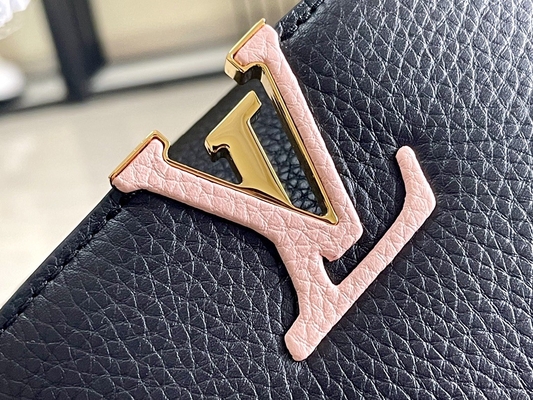 Keçi Derisi Astarlı Preloved Markalı Çanta Louis Vuitton Capucines Mini