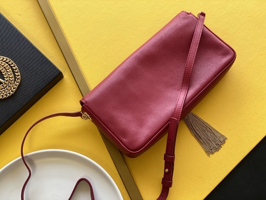 Ayarlanabilir Kayış YSL Crossbody Çanta Zarf Debriyajı OEM