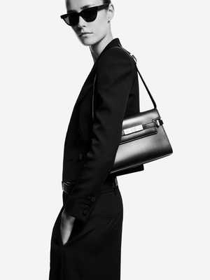 Premium Deri Yves Saint Laurent Bej Çanta OEM