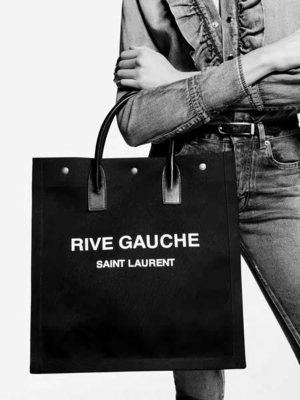 Kumaş İç Astarlı Ayarlanabilir Unisex Saint Laurent Mini Tek Omuz Çantası