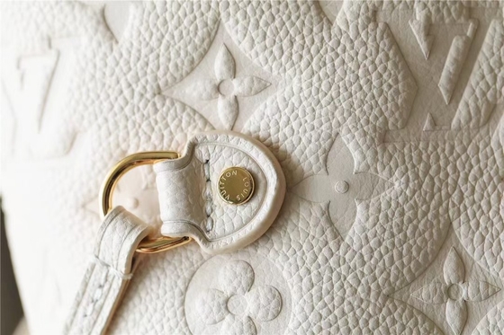 Parti Markalı Bayan El Çantası Neverfull MM Monogram Empreinte Çiçek Kakmalı