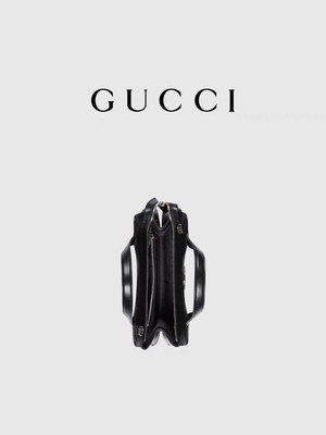 Deri Paladyum Tonu Gucci Tote Mini Klasik Siluetler