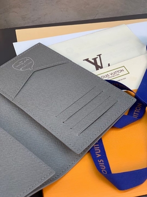 Louis Vuitton LV X YK Mini Tasarımcı Cüzdanlar Cep Düzenleyici Siyah Kabak Baskı