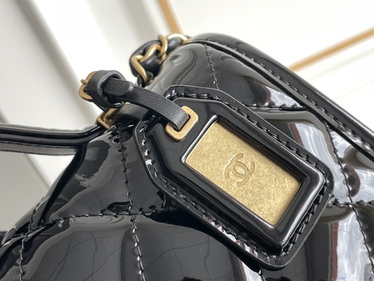 Chanel 22 Mini Tasarımcı Çantalar Damla Kapaklı Siyah Büyü Altın Zincir