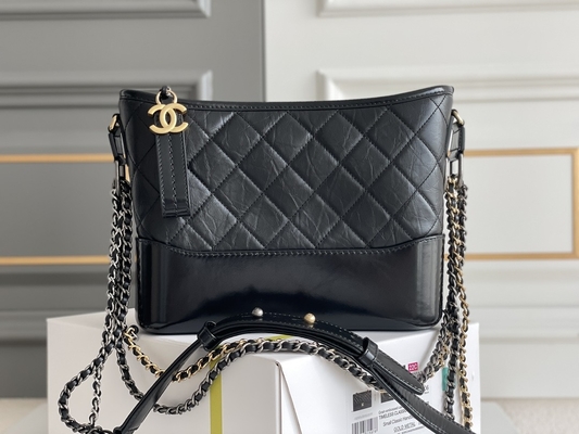 İkinci El Chanel Gabrielle Omuz Çantası Hobo Çanta Dana Derisi