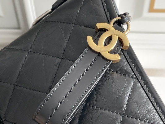 İkinci El Chanel Gabrielle Omuz Çantası Hobo Çanta Dana Derisi