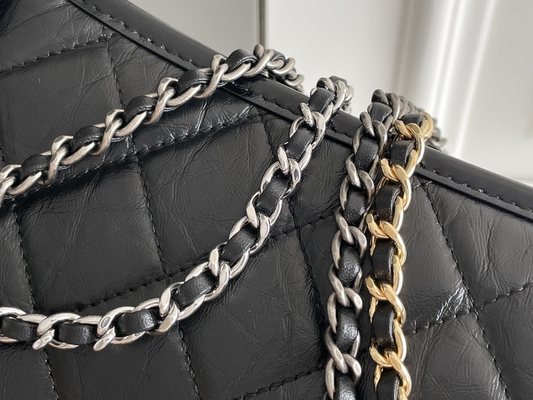 İkinci El Chanel Gabrielle Omuz Çantası Hobo Çanta Dana Derisi