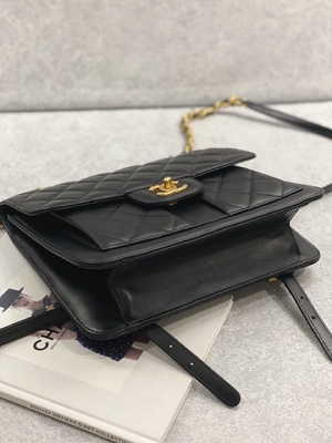 2023 SS Chanel Woc Fermuarlı Debriyaj çanta Gündelik Sokak Stili
