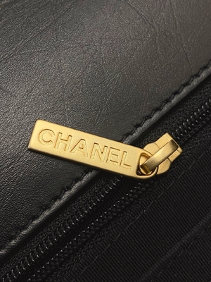 2023 SS Chanel Woc Fermuarlı Debriyaj çanta Gündelik Sokak Stili