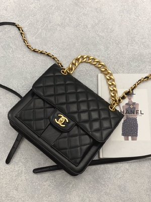 2023 SS Chanel Woc Fermuarlı Debriyaj çanta Gündelik Sokak Stili