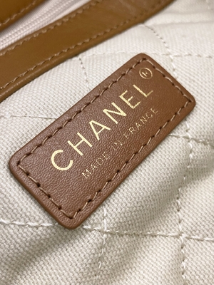 Kişiye Özel Markalı Messenger Çanta 22P Chanel Hasır Rafya Çanta PU