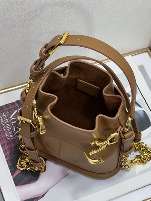 Kabartmalı C'est Dior Çanta Altın Eyer CD Christian Dior Spor Çanta Dana Derisi