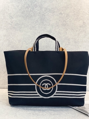 ODM Nakış Chanel 2 Yönlü Omuz Çantası Tote 32x13x24