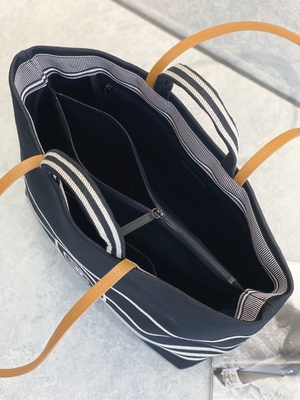 ODM Nakış Chanel 2 Yönlü Omuz Çantası Tote 32x13x24
